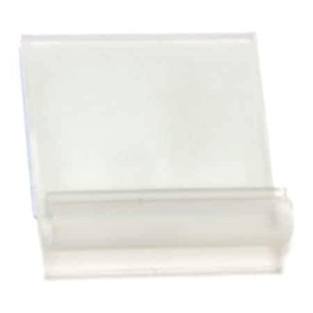 Midwest Fastener Cable Clip, Plastic, 1/8 in Bundle Dia., 1/2 in L, 10 PK 66864